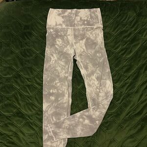 Lazuli gray/white leggings xs